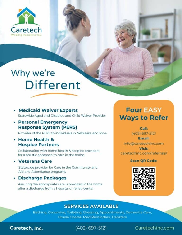 Caretech Referral Flyer